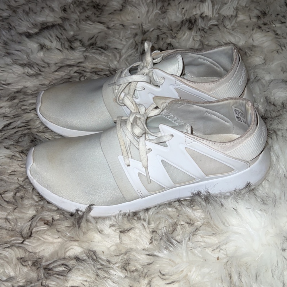 White adidas shoes